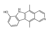 7-Hydroxyellipticine结构式