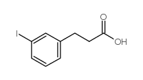 3-(3-Iodophenyl)propanoic acid Structure