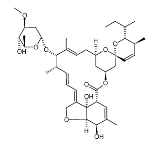 Avermectin B1a monosaccharide结构式