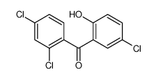 (5-chloro-2-hydroxyphenyl)-(2,4-dichlorophenyl)methanone Structure