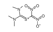 tetramethyldiaminomethylenesulfonium dinitromethylide结构式