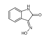 (E)-1H-indole-2,3-dione 3-oxime Structure