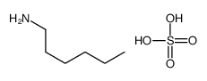 hexan-1-amine,sulfuric acid结构式