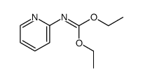 Diethyl(2-pyridylimido)carbonat结构式