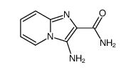 3-amino-2-carboxamidoimidazo[1,2-a]pyridine结构式