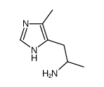 1-(5-methyl-1H-imidazol-4-yl)propan-2-amine Structure