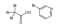 3-bromopyridine,2,2,2-tribromoacetic acid结构式