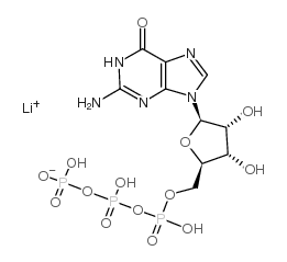 Lithium guanosine triphosphate structure