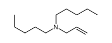 N-pentyl-N-prop-2-enylpentan-1-amine Structure