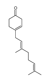 4-geranyl-3-cyclohexenone结构式