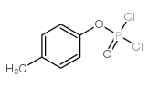 Phosphorodichloridicacid, 4-methylphenyl ester structure