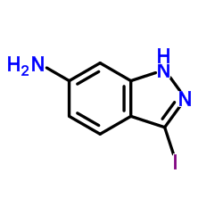 3-Iodo-1H-indazol-6-amine structure