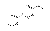 ethyl (ethoxycarbonyltrisulfanyl)formate Structure