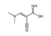 Acrylimidic acid,2-cyano-3-(dimethylamino)thio- (7CI) structure