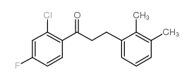 2'-CHLORO-3-(2,3-DIMETHYLPHENYL)-4'-FLUOROPROPIOPHENONE picture