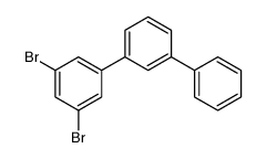 1,3-dibromo-5-(3-phenylphenyl)benzene Structure