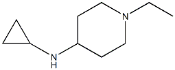 n-cyclopropyl-1-ethylpiperidin-4-amine Structure