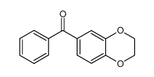 2,3-dihydro-1,4-benzodioxin-6-yl(phenyl)methanone结构式