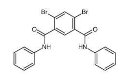 4.6-Dibrom-isophthalsaeure-dianilid Structure