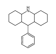 9-phenyl-tetradecahydro-acridine Structure