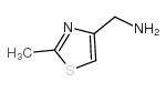 (2-甲基-1,3-噻唑-4-基)甲胺结构式