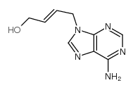 2-Buten-1-ol, 4-(6-amino-9H-purin-9-yl)-, (E)-结构式