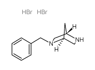 (1S,4S)-(+)-2-苄基-2,5-二氮杂双环[2.2.1]庚烷二氢溴酸盐结构式