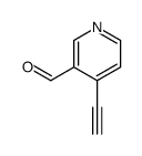 4-ethynylpyridine-3-carbaldehyde结构式