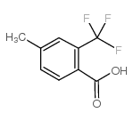 4-Methyl-2-(trifluoromethyl)benzoicacid Structure