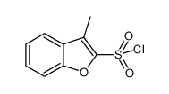 3-Methyl-benzofuran-2-sulfonyl chloride Structure