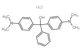 MALACHITE GREEN CARBINOL HYDROCHLORIDE structure