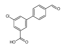 3-chloro-5-(4-formylphenyl)benzoic acid Structure