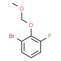 1-Bromo-3-fluoro-2-(methoxymethoxy)benzene Structure