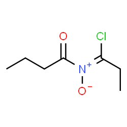 Propanimidoyl chloride,N-(1-oxobutyl)-,N-oxide (9CI) picture