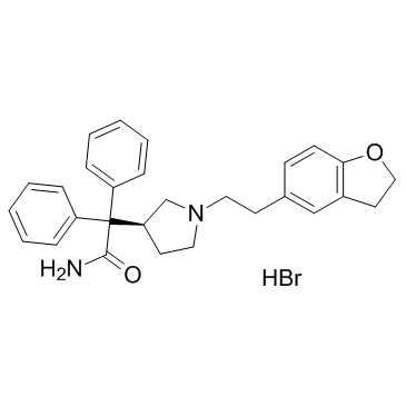 Darifenacin HBr Structure