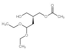 2-(2,2-diethoxyethyl)-1,3-propanediol monoacetate structure