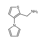 1-[3-(2-Aminomethyl)thienyl]pyrrole Structure