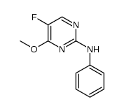 (5-fluoro-4-methoxypyrimidin-2-yl)phenylamine Structure