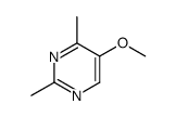 5-甲氧基-2,4-二甲基嘧啶结构式