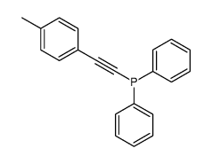 2-(4-methylphenyl)ethynyl-diphenylphosphane结构式