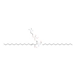 C16 Sphingomyelin-13C (d18:1/16:0-13C)结构式