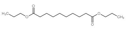 Dipropyl sebacate Structure