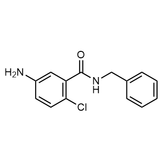 5-Amino-N-benzyl-2-chlorobenzamide structure