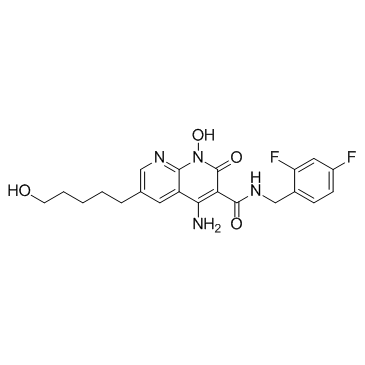 HIV-1 integrase inhibitor 3 structure