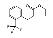 3-(2-TRIFLUOROMETHYL-PHENYL)-PROPIONIC ACID ETHYL ESTER structure