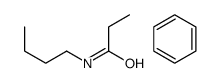 benzene,N-butylpropanamide Structure