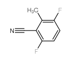 Benzonitrile, 3,6-difluoro-2-methyl- (9CI) Structure