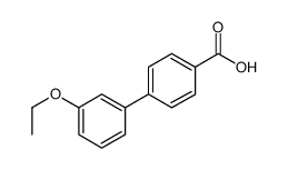 4-BIPHENYL-(3'-ETHOXY)CARBOXYLICACID Structure