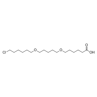 6-((5-((6-Chlorohexyl)oxy)pentyl)oxy)hexanoicacid structure