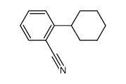 2-cyclohexyl-1-cyanobenzene结构式